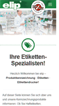 Mobile Screenshot of elip.de